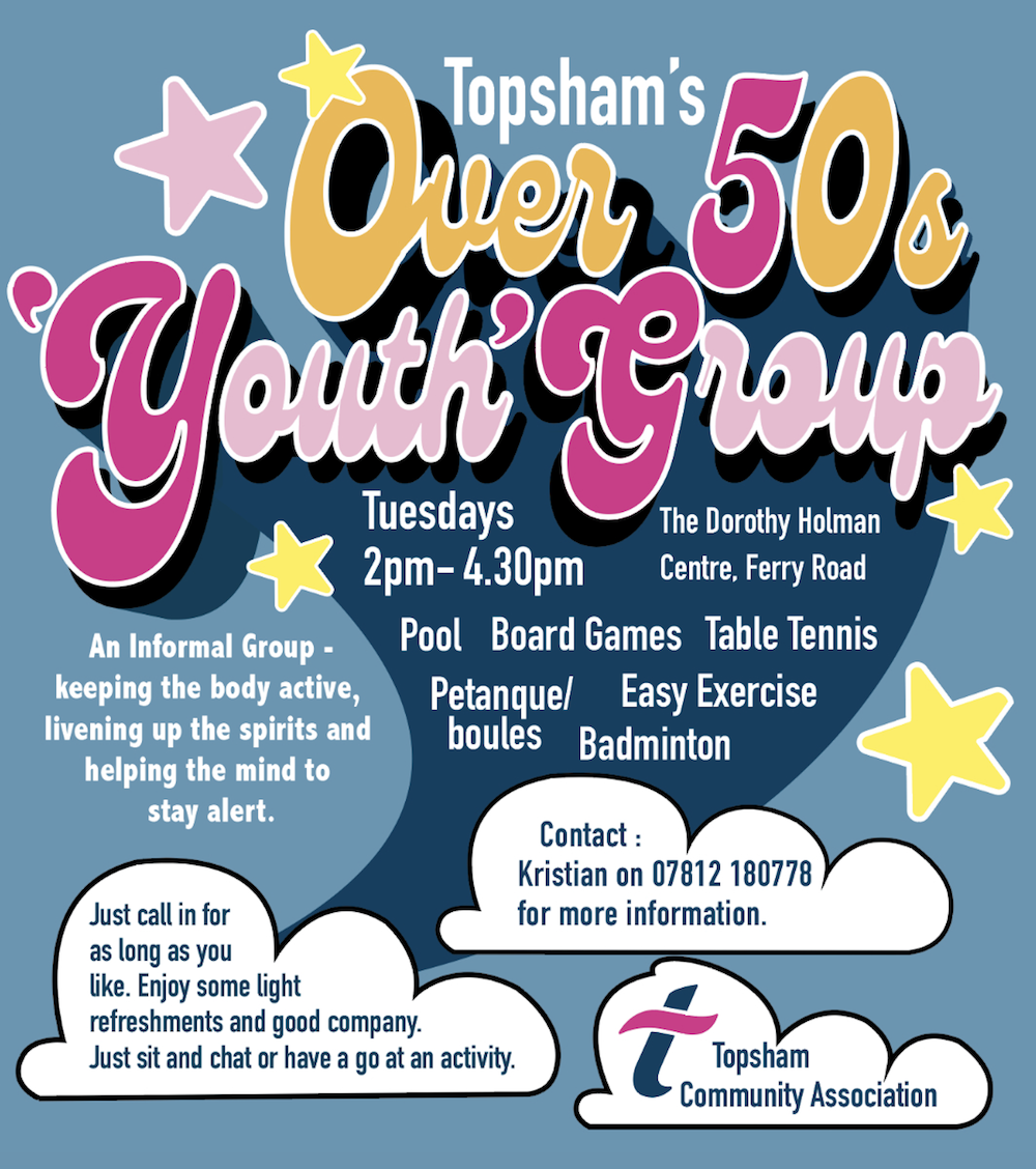 Over 50s Group Poster